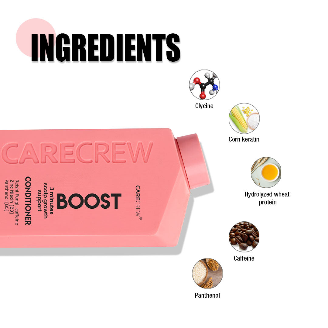 CareCrew Boost 3 minutes scalp growth support conditioner