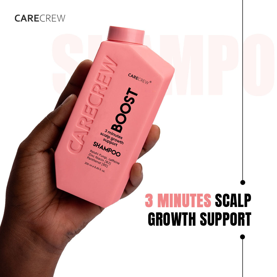 CareCrew Boost 3 minutes scalp growth support shampoo