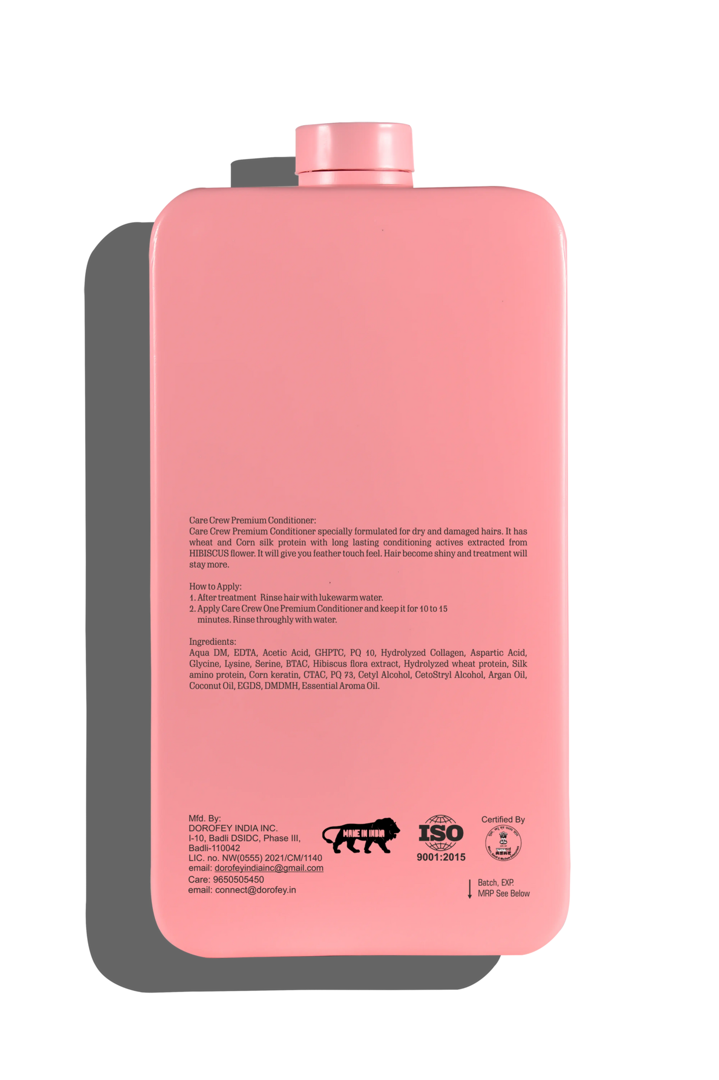 CareCrew Straight Rinse Conditioner