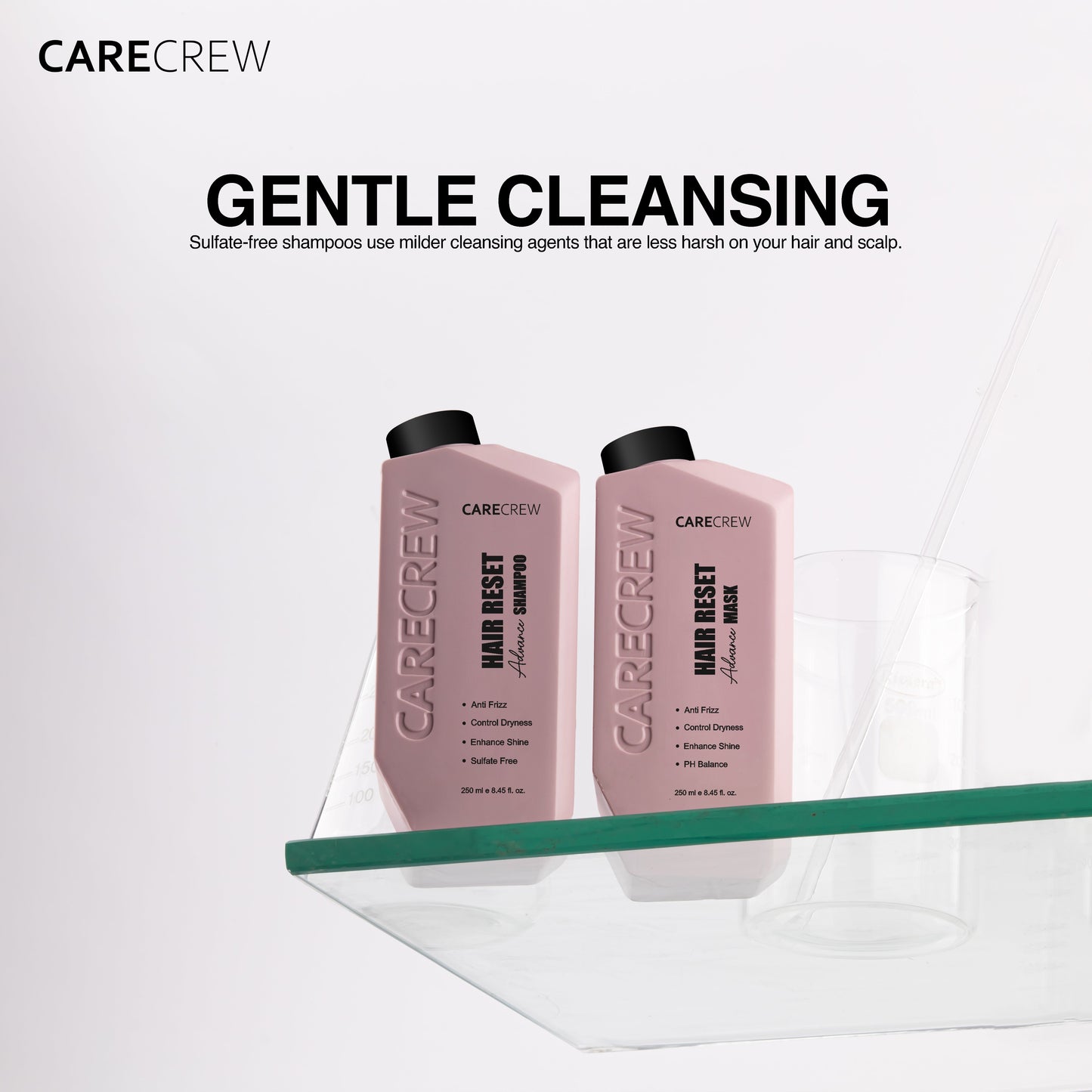 Carecrew Hair Reset Advance shampoo & Mask