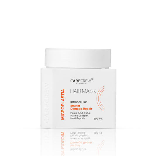 Microplastia Intracellular Hair Mask - Instant Damage Repair with Maleic Acid , Fungi Marine Collagen & Multi peptide (Copy) 