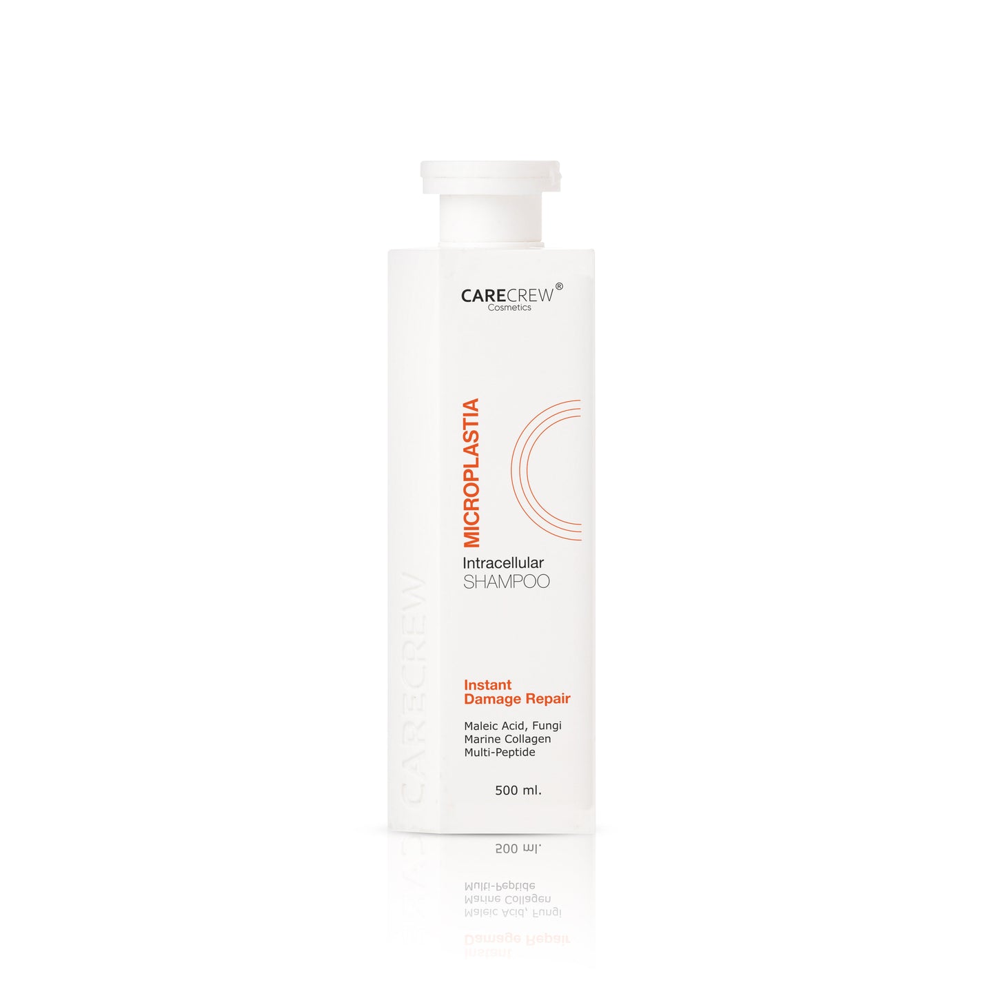 Microplastia Intracellular Shampoo - Instant Damage Repair with Maleic Acid , Fungi Marine Collagen & Multi peptide 