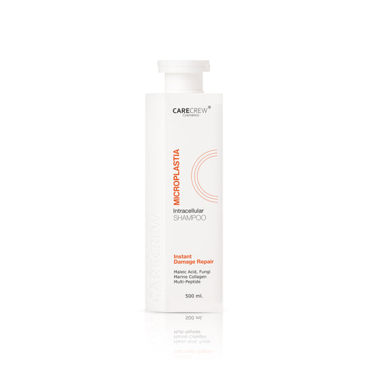 Microplastia Intracellular Shampoo - Instant Damage Repair with Maleic Acid , Fungi Marine Collagen & Multi peptide 
