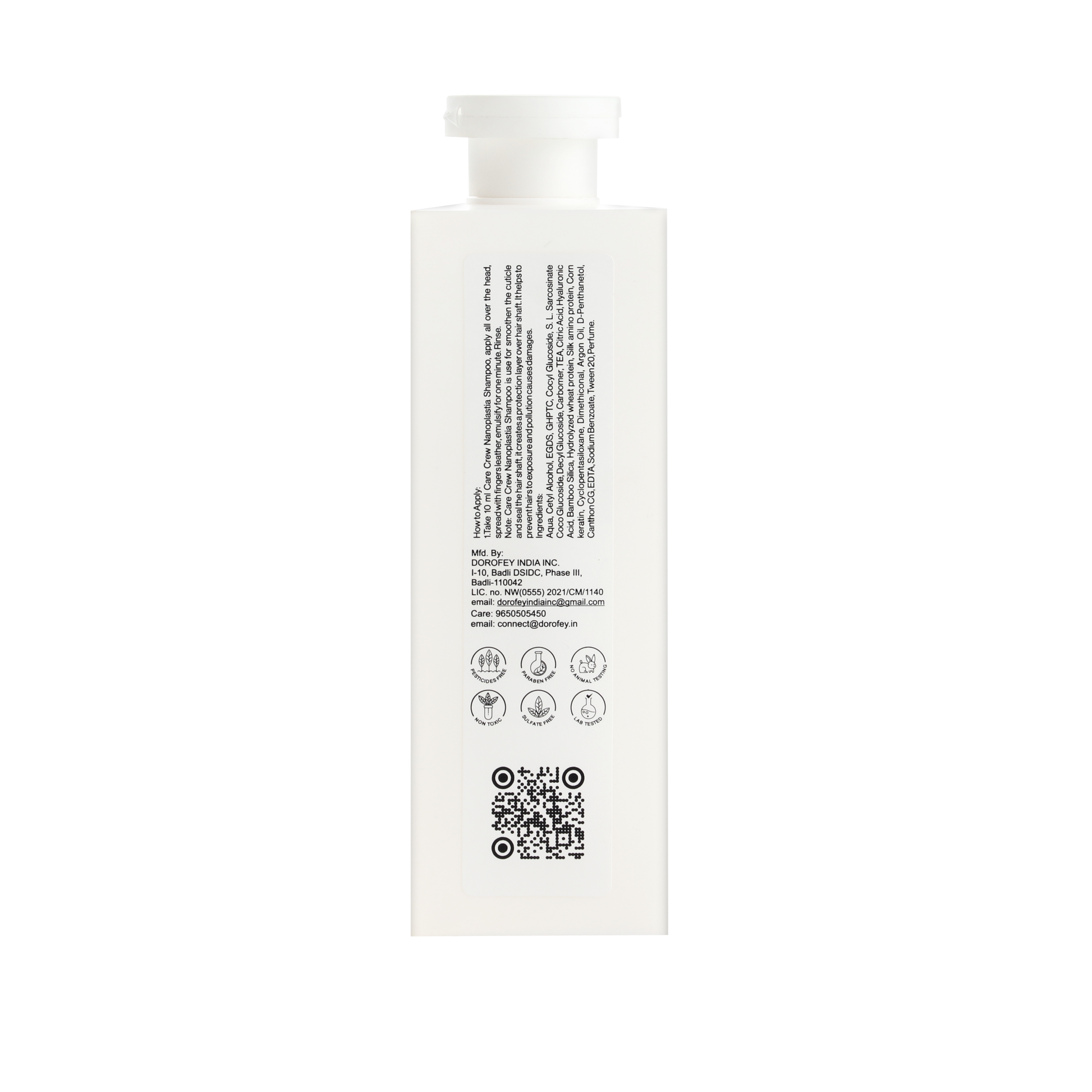 Molecular Nanoplastia Shampoo for Damage Repair & Hair Breakage 500 ml 
