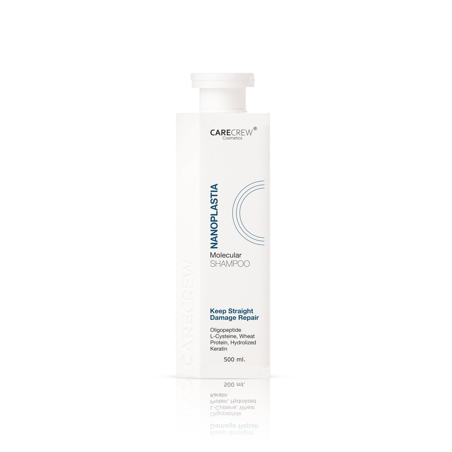 Nanoplastia Molecular Shampoo - Keep Staight Damage Repair with Oligopeptide and L-Cysteine 