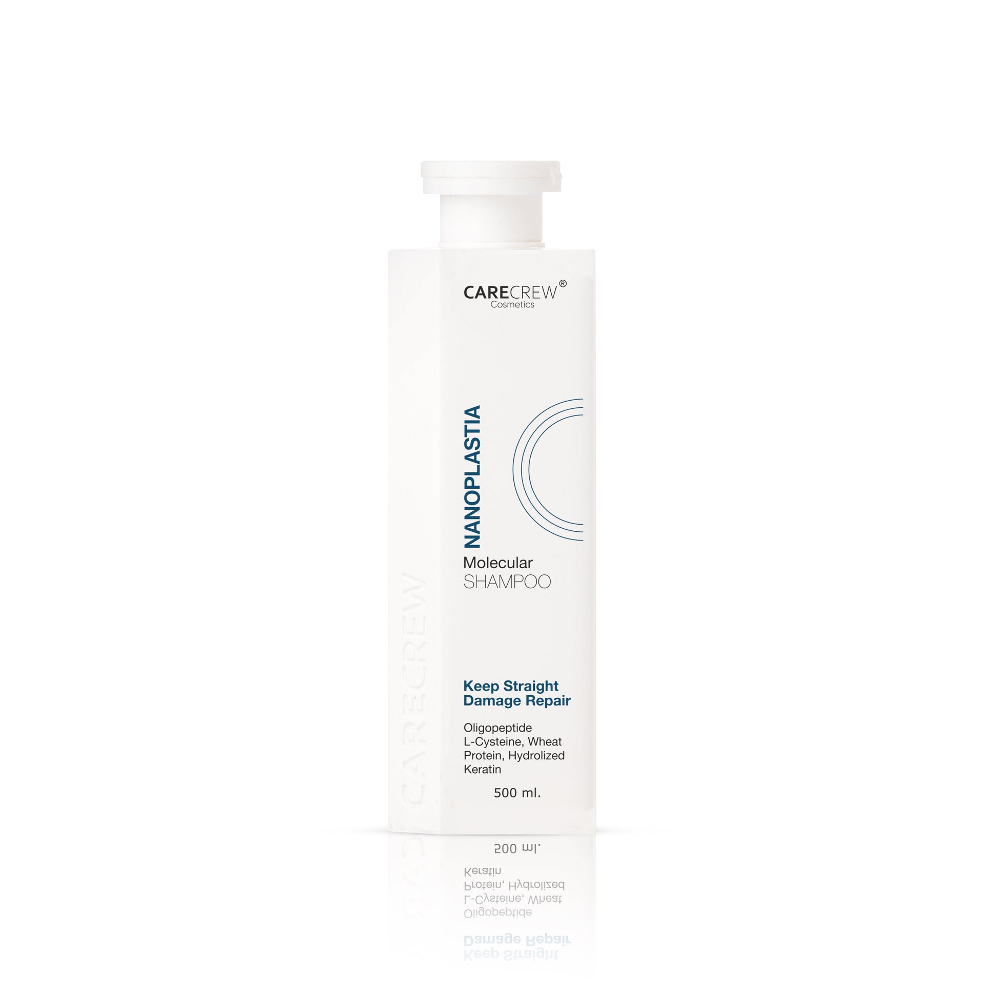 Nanoplastia Molecular Shampoo - Keep Staight Damage Repair with Oligopeptide and L-Cysteine 