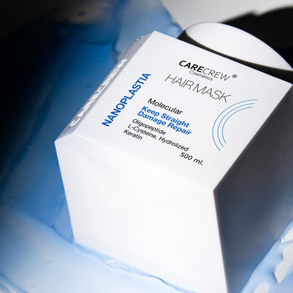 Nanoplastia Molecular Hair Mask - Keep Staight Damage Repair with Oligopeptide and L-Cysteine 